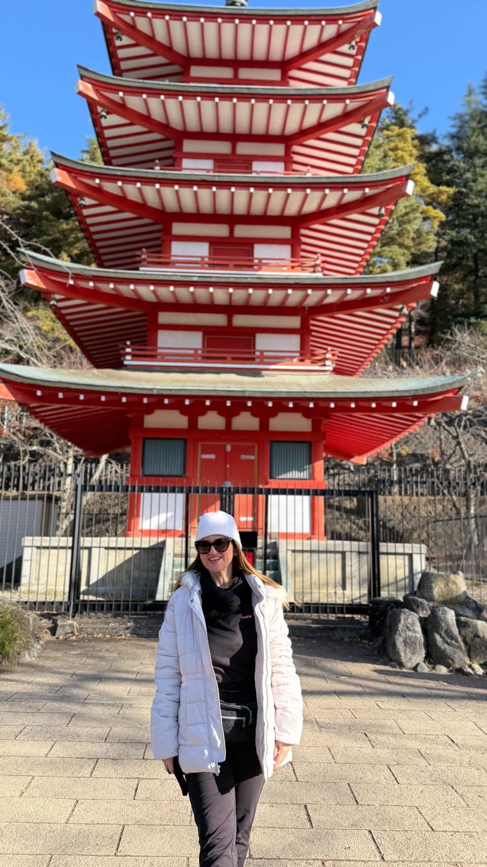 Pagode Chureito em Fujiyoshida, na província de Yamanashi